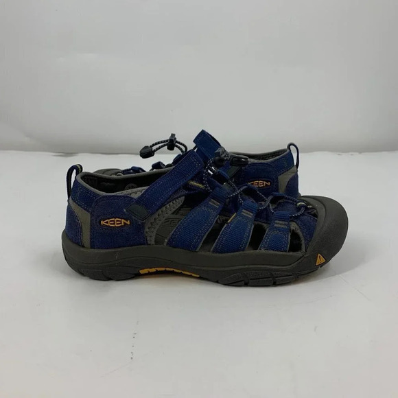KEEN Unisex Big Kids' Newport H2 Sandal 1009962 Blue Depths/Gargoyle Size 5 - Picture 6 of 13